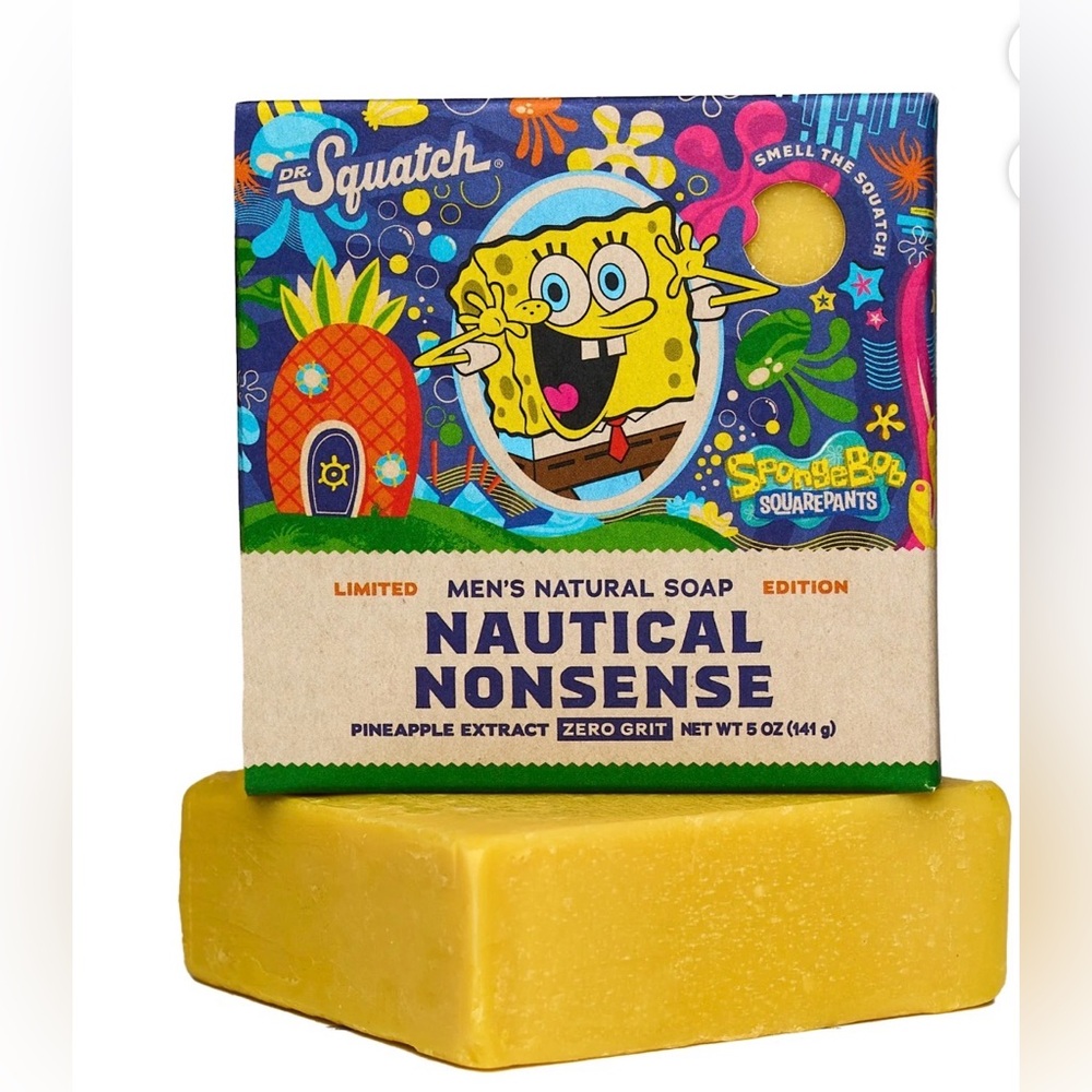 Dr. Squatch Nickelodeon SPONGE BOB SQUAREPANTS Nautical Nonesense Special NWT 2